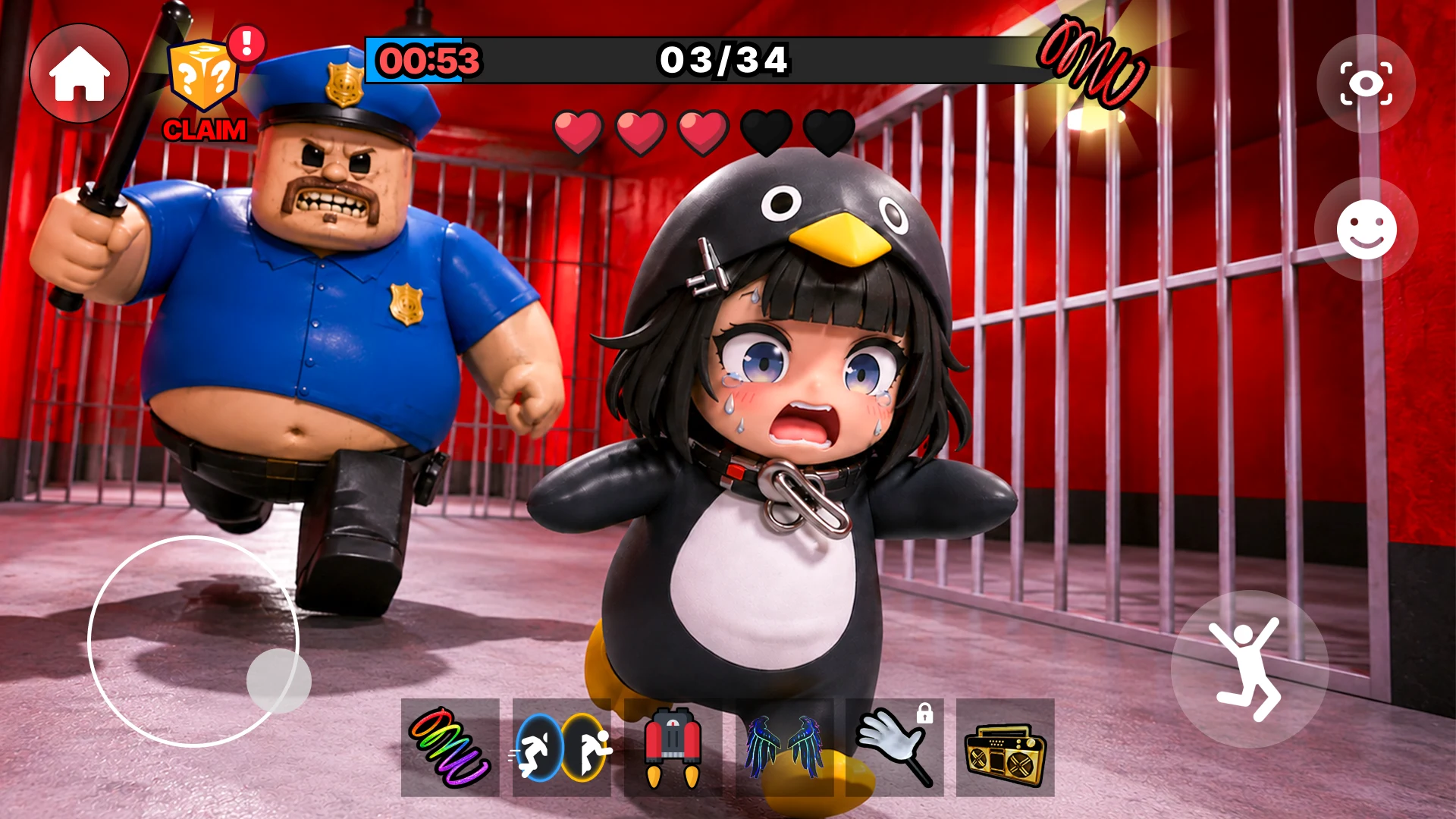 Gugu Gaga Penguin Obby Prison screenshot