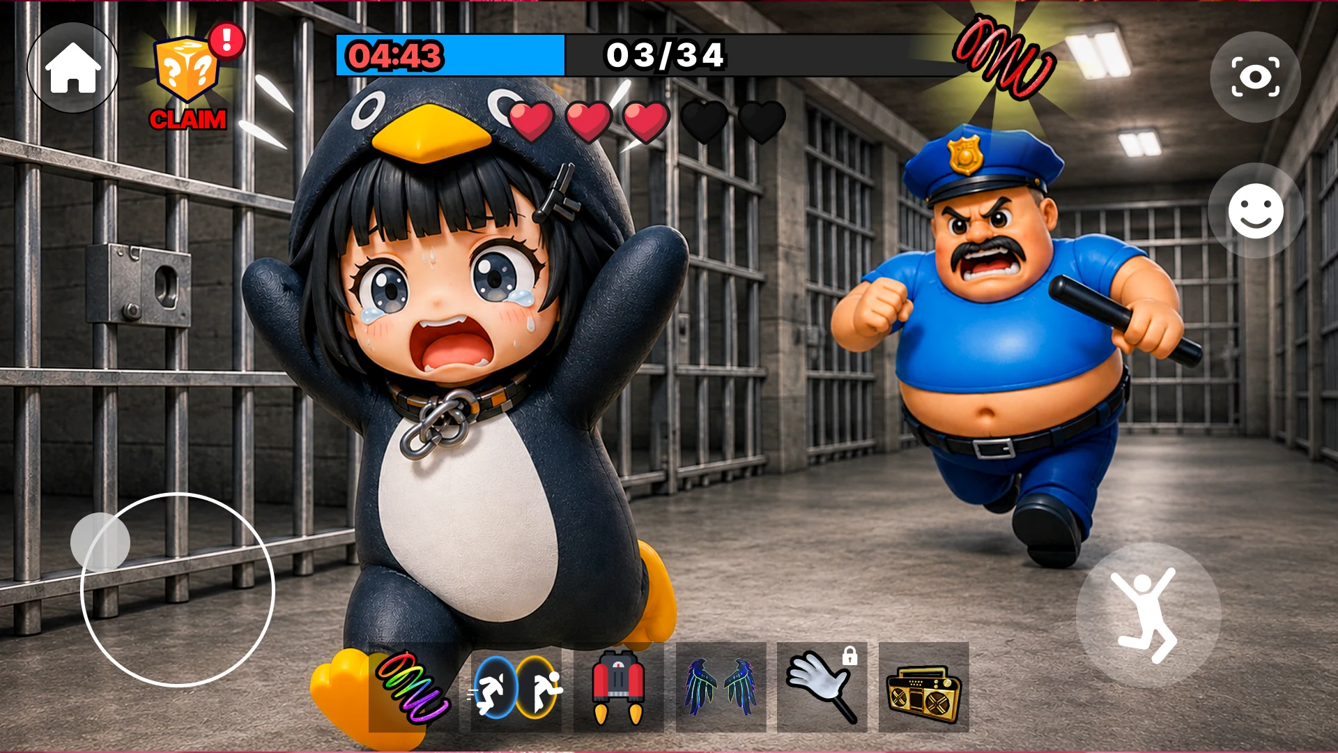 Gugu Gaga Penguin Obby Prison screenshot